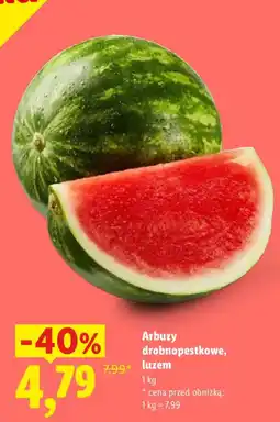 Lidl Arbuzy drobnopestkowe, luzem oferta
