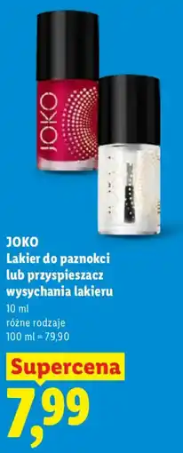 Lidl JOKO Lakier do paznokci oferta