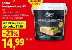 Lidl Twaróg sernikowy Deluxe oferta