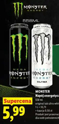 Lidl Monster Napój energetyczny oferta