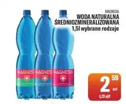 TomiMarkt Woda naturalna średniozmineralizowana Magnesia oferta