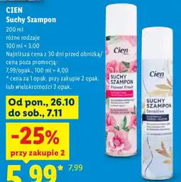 Lidl Suchy Szampon Cien oferta