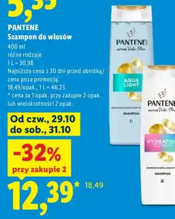 Lidl Pantene szampon do włosów oferta