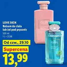 Lidl Balsam do ciała lub żel pod prysznic oferta