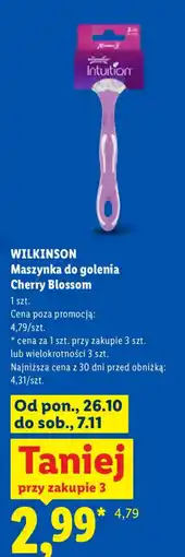 Lidl Wilkinson Maszynka do golenia Cherry Blossom oferta