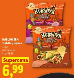 Lidl Halloween Tortilla pszenna oferta