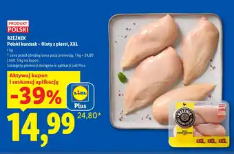 Rzeźnik Polski kurczak – filety z piersi, XXL