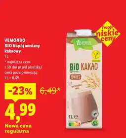 Lidl VEMONDO BIO Napój owsiany kakaowy oferta