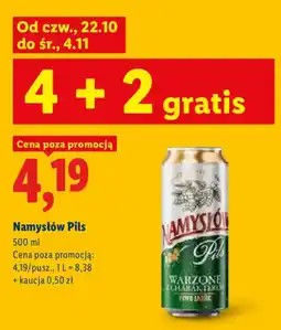 Lidl Namysłów Pils oferta
