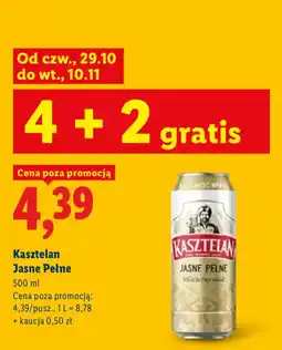 Lidl Kasztelan Jasne Pełne oferta