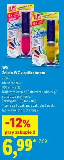 Lidl Żel do WC z aplikatorem oferta