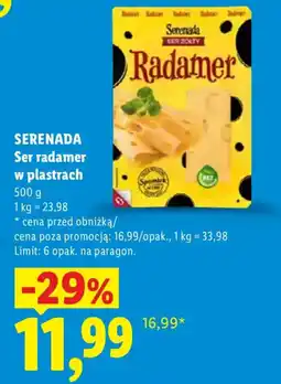 Lidl Ser radamer oferta