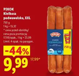Lidl Kiełbasa podwawelska, XXL oferta
