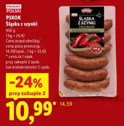 Lidl Śląska z szynki Pikok oferta