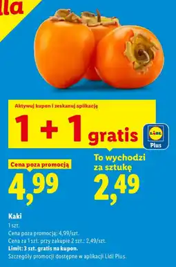 Lidl Kaki oferta