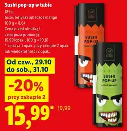 Lidl Sushi Pop-Up oferta
