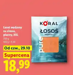 Lidl Łosoś Wędzony oferta