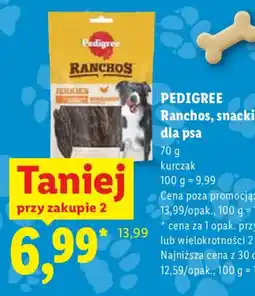 Lidl Pedigree Ranchos snacki dla psa oferta