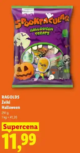 Lidl Ragolds Żelki Halloween oferta
