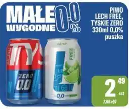 TomiMarkt Piwo Lech Free, Tyskie Zero oferta