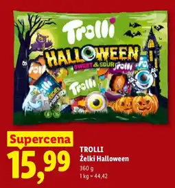 Lidl Trolli Żelki Halloween oferta