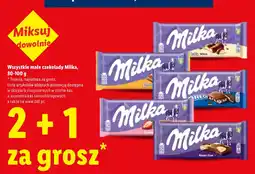 Lidl Czekolady Milka oferta