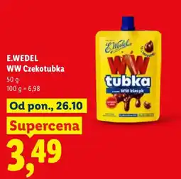 Lidl E.WEDEL WW Czekotubka oferta