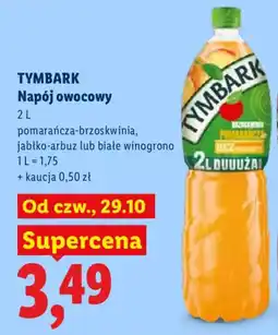 Lidl Napój owocowy Tymbark oferta