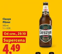 Lidl Cieszyn Pilsner oferta