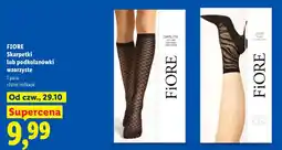 Lidl Skarpetki lub podkolanówki wzorzyste Fiore oferta