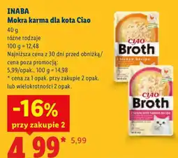 Lidl Mokra karma dla kota Ciao oferta
