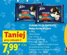 Lidl Purina Felix Fantastic Mokra karma dla kota oferta