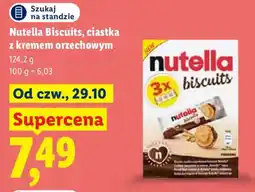 Lidl Nutella Biscuits oferta