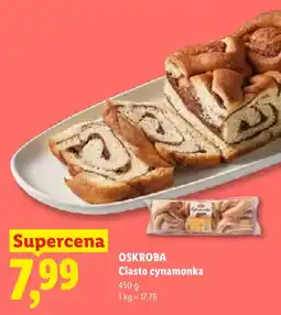 Lidl OSKROBA Ciasto cynamonka oferta