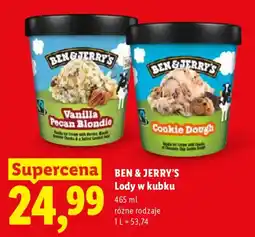Lidl BEN & JERRY'S Lody w kubku oferta