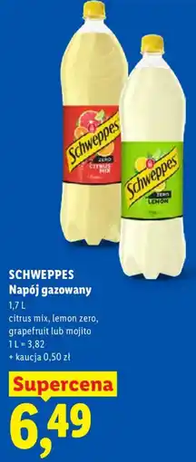 Lidl Napój gazowany Schweppes oferta
