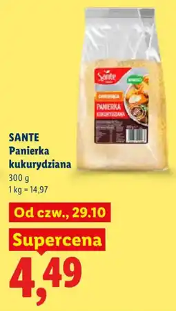 Lidl Sante Panierka kukurydziana oferta