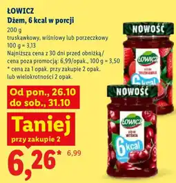 Lidl Dżem LOWICZ oferta