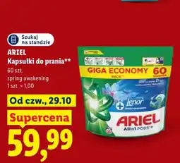 Lidl Kapsułki do prania Ariel oferta