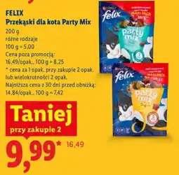 Lidl Przekąski dla kota Party Mix oferta