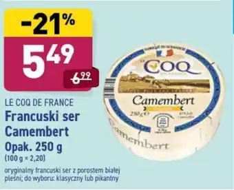 ALDI Francuski ser Camembert 250g oferta