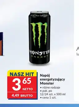 Makro Napój energetyczny Monster oferta