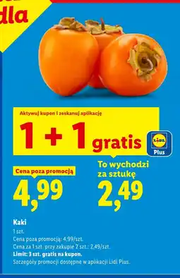 Lidl Kaki Plus-Plus oferta