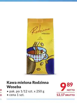 Makro Kawa mielona Woseba oferta