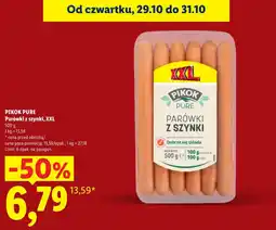 Lidl Parówki Pikok oferta