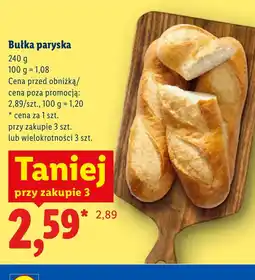Lidl Bułka oferta