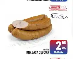TomiMarkt Kiełbasa dębowa Nik-Pol oferta