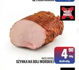 TomiMarkt Szynka na soli morskiej Madej Wróbel oferta