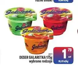 TomiMarkt Deser galaretka Zott oferta