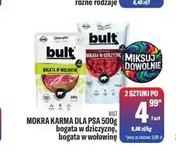 TomiMarkt Mokra karma dla psa bogata w dziczyznę Bult oferta